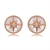 Picture of Copper or Brass Casual Stud Earrings with SGS/ISO Certification