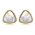 Picture of Great Value White Gold Plated Stud Earrings with Full Guarantee