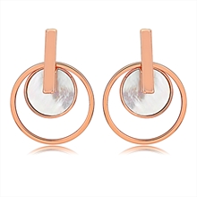 Show details for Fast Selling White Classic Stud Earrings For Your Occasions