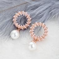 Picture of Famous Casual White Dangle Earrings