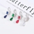 Picture of Low Price Platinum Plated Cubic Zirconia Dangle Earrings from Trust-worthy Supplier