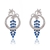 Picture of Latest Big Cubic Zirconia Dangle Earrings