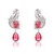 Picture of Low Price Platinum Plated Cubic Zirconia Dangle Earrings from Trust-worthy Supplier