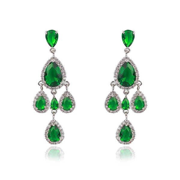 Picture of Luxury Big Dangle Earrings Online Only