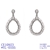 Picture of Luxury Platinum Plated Dangle Earrings with Fast Shipping