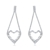 Picture of Amazing Medium Cubic Zirconia Dangle Earrings