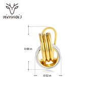 Picture of Exquisite Zinc-Alloy None-Stone Stud