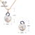 Picture of Classic Rose Gold Plated Necklace and Earring Set with Fast Shipping