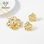 Show details for Hypoallergenic Gold Plated Casual Necklace and Earring Set with Easy Return