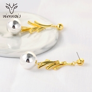 Picture of Great Medium Gold Plated Dangle Earrings