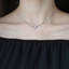 Show details for Moon Cubic Zirconia Pendant Necklace with Fast Shipping