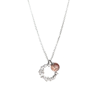 Picture of 16 Inch Platinum Plated Pendant Necklace with 3~7 Day Delivery