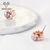 Picture of Brand New Colorful Platinum Plated Stud Earrings with SGS/ISO Certification