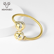 Picture of Beautiful Medium Gold Plated Fashion Bangle