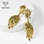 Picture of Charming Gold Plated Dubai Dangle Earrings As a Gift