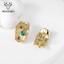 Show details for Nice Artificial Crystal Dubai Stud Earrings
