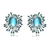 Picture of Origninal Medium Blue Stud Earrings