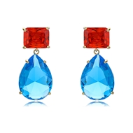 Picture of Distinctive Blue Luxury Dangle Earrings As a Gift