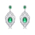 Picture of Luxury Platinum Plated Dangle Earrings with 3~7 Day Delivery