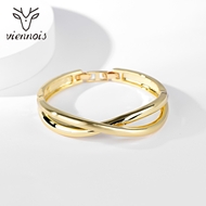 Picture of Women Zinc Alloy Gold Plated Fashion Bangle Online