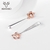 Picture of Delicate Big Zinc Alloy Dangle Earrings