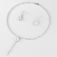 Show details for Copper or Brass Cubic Zirconia 2 Piece Jewelry Set at Unbeatable Price Show details for Copper or Brass Cubic Zirconia 2 Piece Jewelry Set at Unbeatable Price