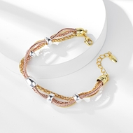 Picture of Beautiful Medium Gold Plated Fashion Bracelet