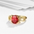 Picture of Irresistible Red Cubic Zirconia Fashion Ring For Your Occasions