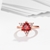 Picture of Most Popular Cubic Zirconia Red Fashion Ring