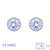 Picture of Wholesale Platinum Plated Medium Stud Earrings of Original Design