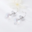 Show details for Love & Heart Zinc Alloy Dangle Earrings with Fast Delivery
