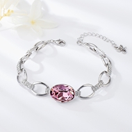 Show details for Bulk Platinum Plated Small Fashion Bracelet Exclusive Online