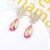 Picture of Cheap Gold Plated Cubic Zirconia Dangle Earrings From Reliable Factory