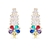 Picture of Popular Cubic Zirconia Big Dangle Earrings