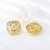 Picture of Dubai Gold Plated Stud Earrings with Speedy Delivery