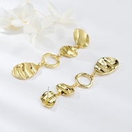 Picture of Zinc Alloy Multi-tone Plated Drop & Dangle Earrings As a Gift