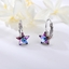 Show details for Shop Platinum Plated Zinc Alloy Small Hoop Earrings with Wow Elements