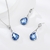 Picture of Elegant Colored Crystal Small 2 Pieces Jewelry Sets