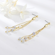 Picture of Origninal Small Gold Plated Dangle Earrings