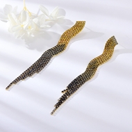 Show details for Amazing Cubic Zirconia Delicate Dangle Earrings Show details for Amazing Cubic Zirconia Delicate Dangle Earrings
