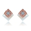 Show details for Noble Designed Rose Gold Plated Zinc-Alloy Stud