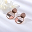 Show details for Funky Medium Zinc Alloy Dangle Earrings