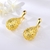 Picture of Dubai Zinc Alloy Dangle Earrings with Beautiful Craftmanship