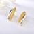 Picture of Brand New Multi-tone Plated Dubai Big Stud Earrings