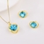 Picture of Pretty Artificial Crystal Small 2 Piece Jewelry Set from Reliable Manufacturer