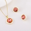 Show details for Classic Gold Plated 2 Piece Jewelry Set Online Only