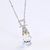 Picture of Inexpensive Platinum Plated Cubic Zirconia Pendant Necklace from Reliable Manufacturer