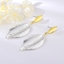 Show details for Zinc Alloy Big Dangle Earrings Factory Direct
