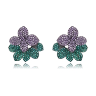 Picture of Luxury Flowers & Plants Stud Earrings Online