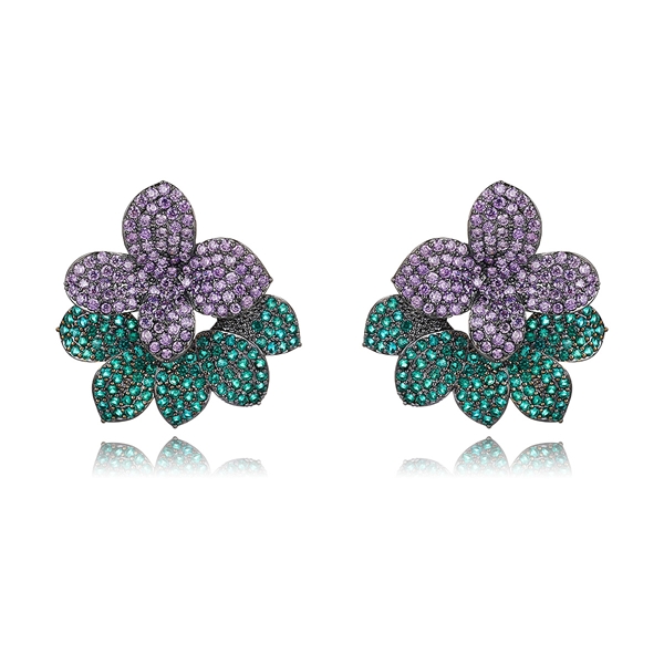 Picture of Luxury Flowers & Plants Stud Earrings Online